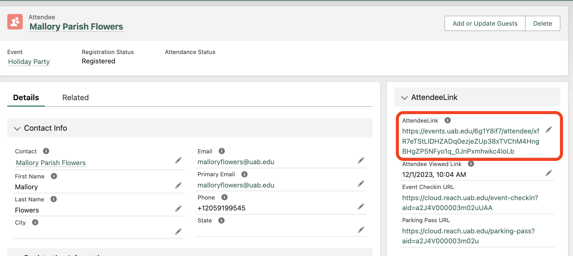 How to Cancel an Attendee's Registration UAB Marketing